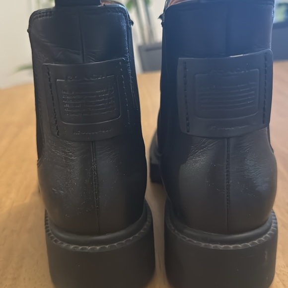 Coach black boots - Picture 2 of 6